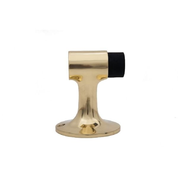 Ives Commercial Solid Brass Floor Stop with Masonry Mounting Bright Brass Finish FS4443 - main